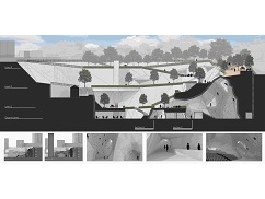 “Climb the Park” won the “Merit Award” in the Architecture Category. It aims to provide a brand new experience of park visits for members of the public by refurbishing