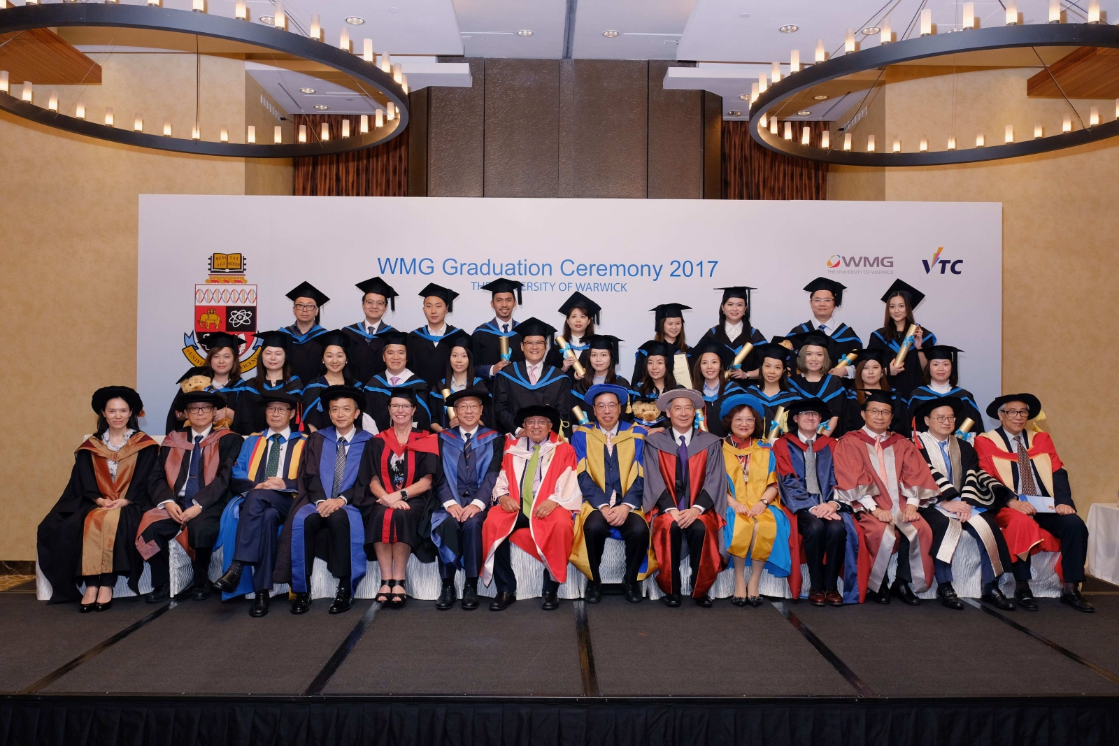 Students from Hong Kong, the Mainland, and Indonesia pursued WMG programmes and were awarded Master’s and sub-qualification degrees
