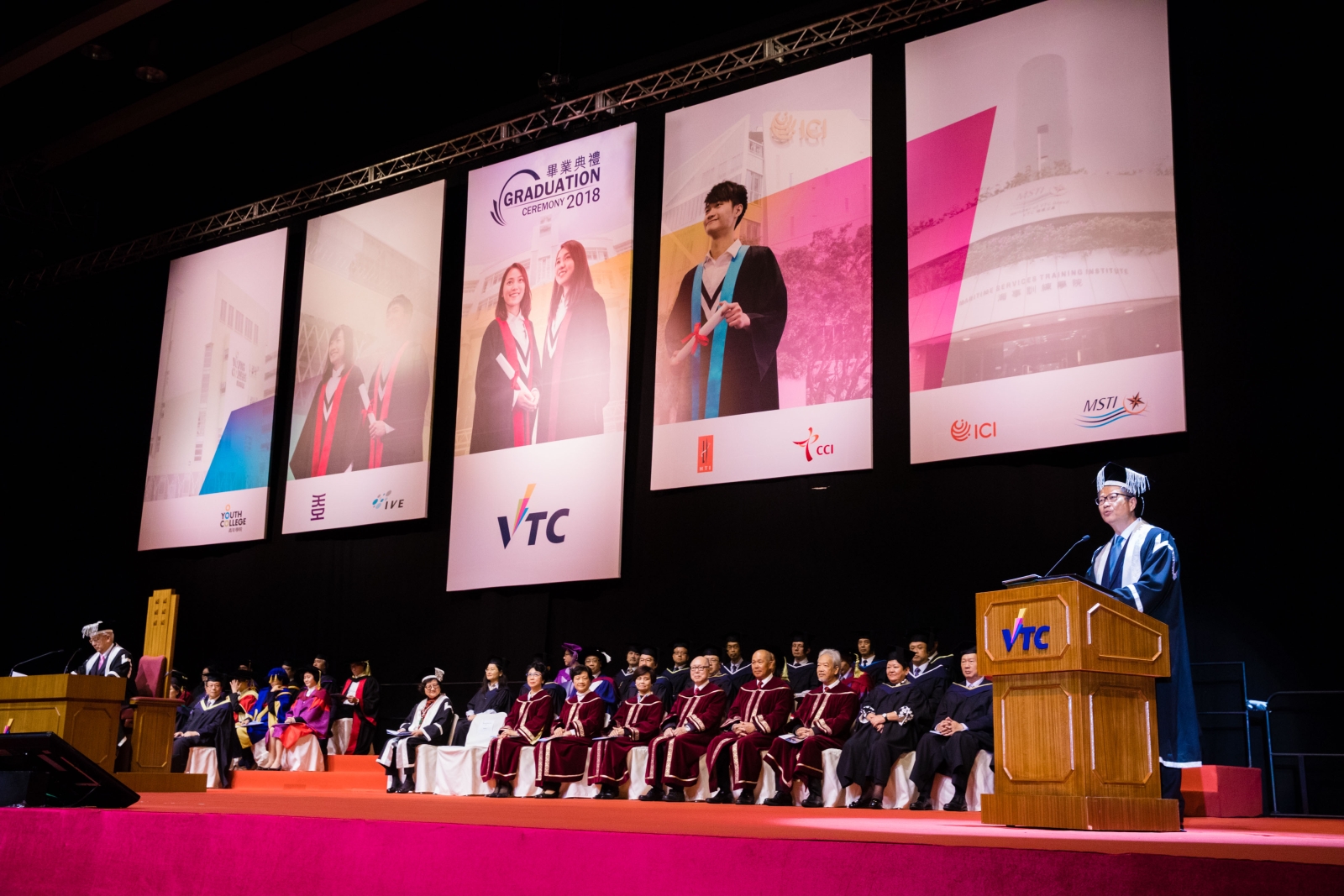 Over 20,000 VTC students who have graduated from different member institutions this year are conferred with awards ranging from higher diploma and diploma to certificate