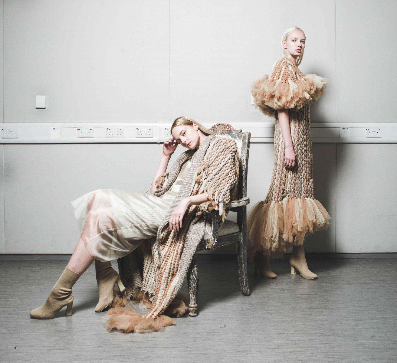 Ingrid HO, graduate of Higher Diploma in Fashion Design, wins the Young Design Talent Special Mention Award with her project named “Moth”