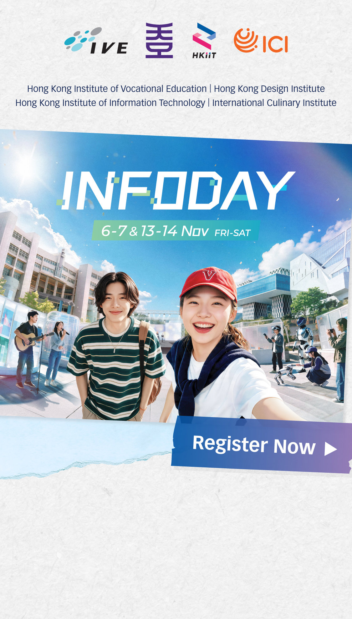 IVE / HKDI / HKIIT / ICI  Info Day 2026