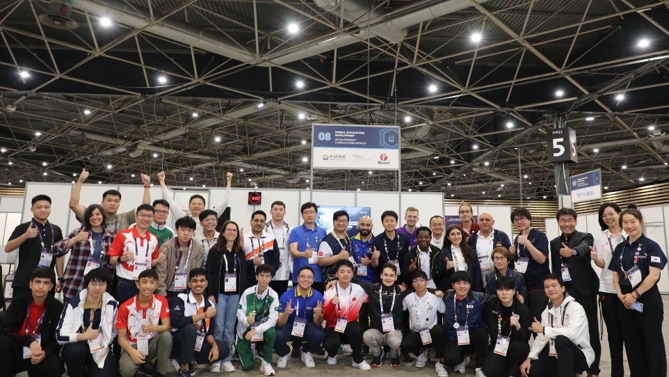 Participating in the WorldSkills Competition, the &quot;Skills Olympics&quot;