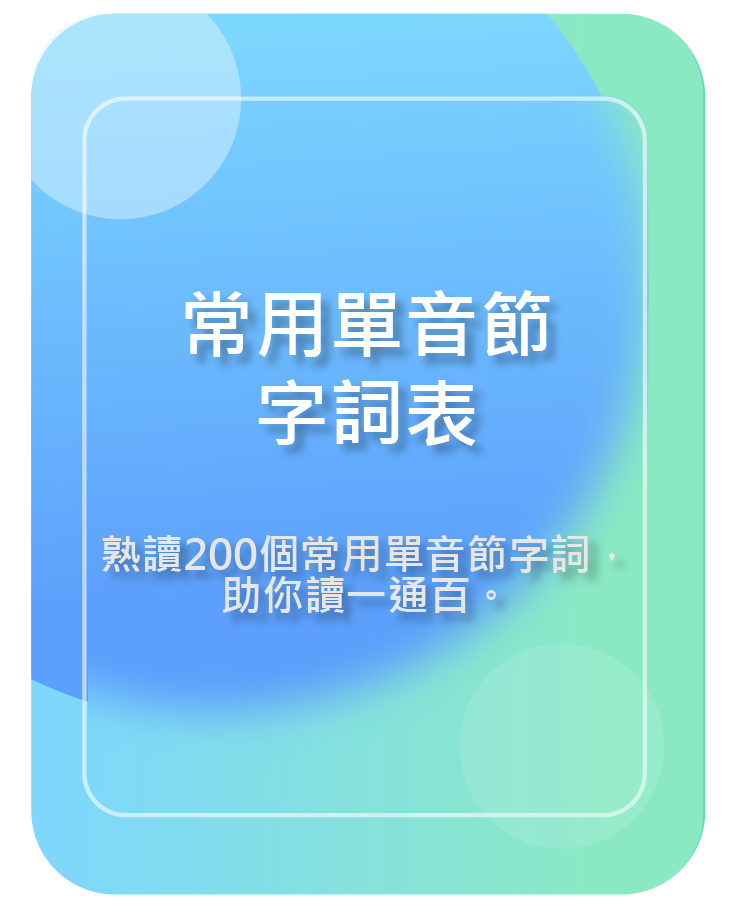 單字