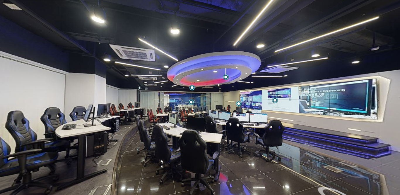 IVE、HKDI、HTI/CCI/ICI及THEi網上資訊日的360∘虛擬設施導覽,讓同學全方位體驗各院校的創新教學設施和學習環境