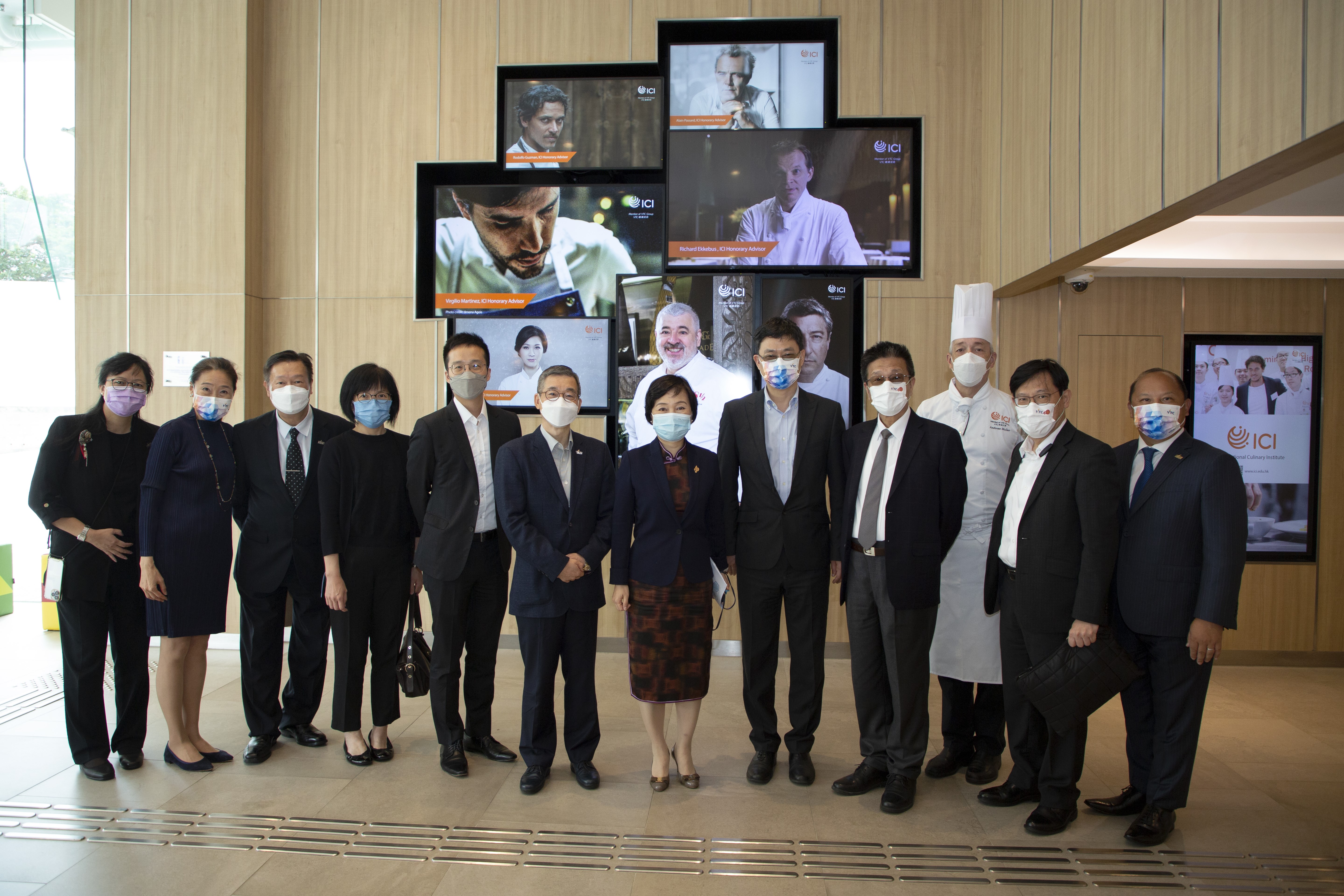 Visit by Secretary for Education