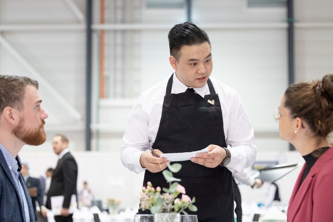 HTI graduate wins Medallion for Excellence in Restaurant Service at WorldSkills Competition 2022 Special Edition Image 3