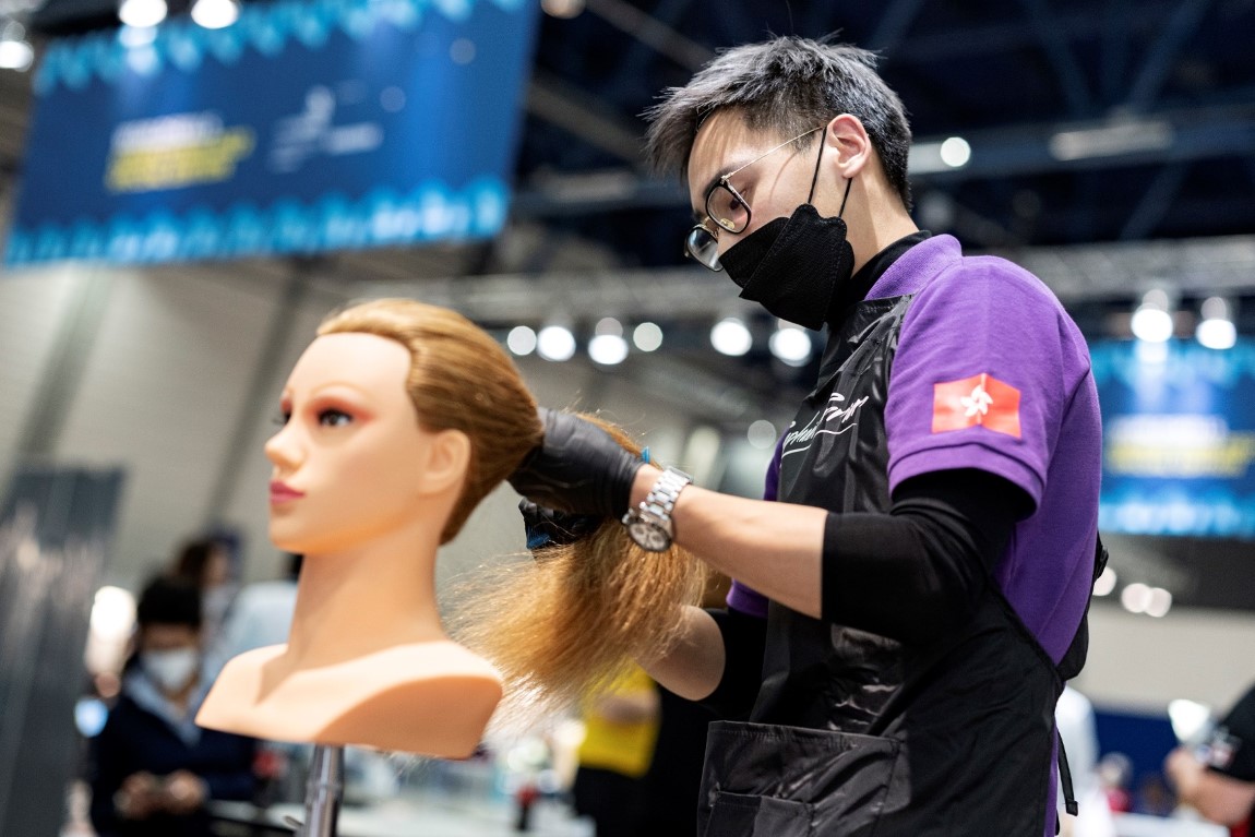 THEi student and Youth College graduate win Medallions for Excellence in Fashion Technology and Hairdressing at WorldSkills Competition 2022 Special Edition Image 3