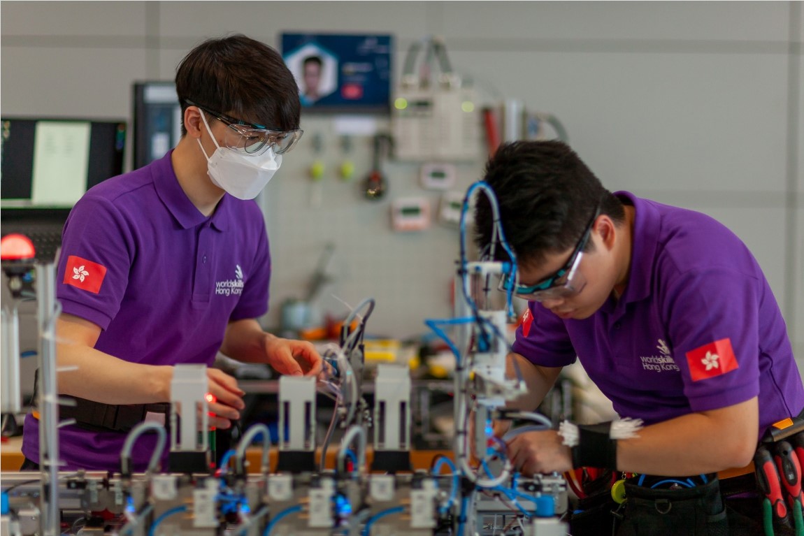 IVE graduates win the first medal at WorldSkills Competition 2022 Special Edition Image 3