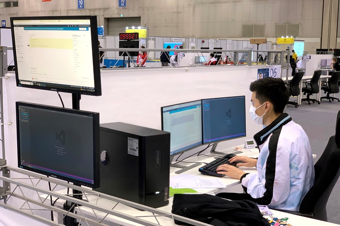 IVE’s IT graduates win three Medallion for Excellence at WorldSkills Competition 2022 Special Edition Image 3