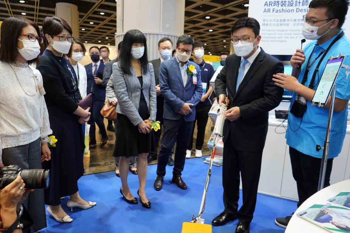 VTC participates in Education & Careers Expo 2022 showcasing IT projects of VPET talents Image 1