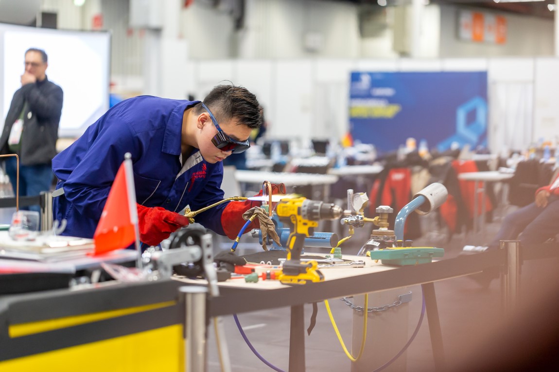 Youth College graduate wins Medallion for Excellence in Refrigeration and Air Conditioning_ at WorldSkills Competition 2022 Special Edition - 15 Oct 2022-01