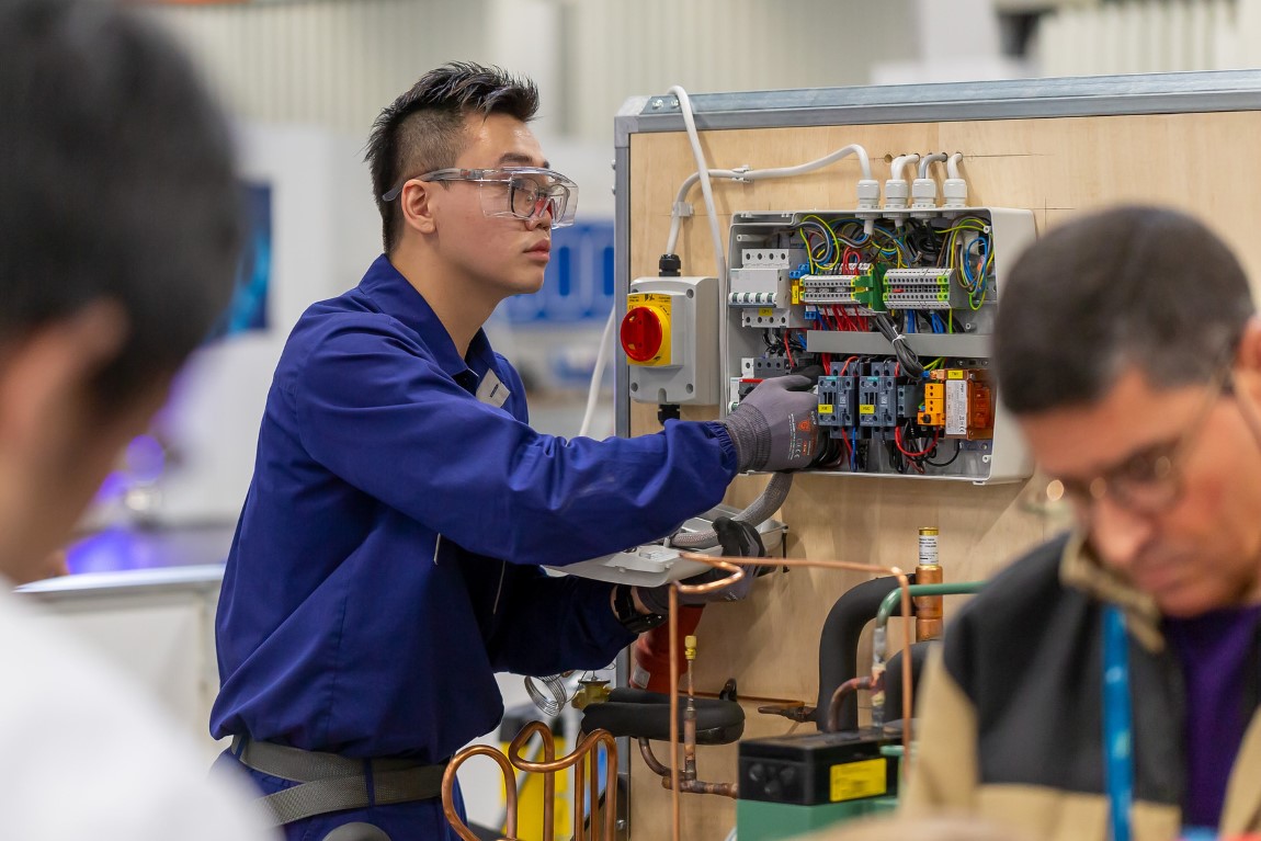 Youth College graduate wins Medallion for Excellence in Refrigeration and Air Conditioning at WorldSkills Competition 2022 Special Edition Image 2