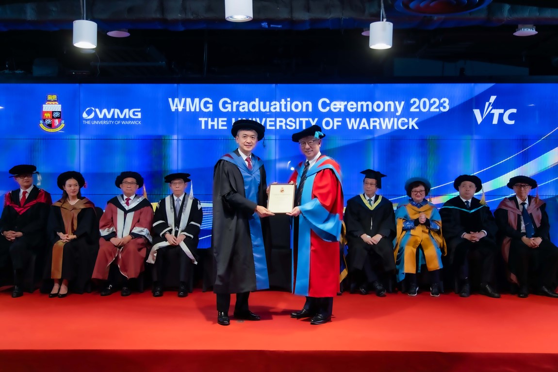 WMG Awards Master’s Degrees and Honours Outstanding Industrialists Image 3