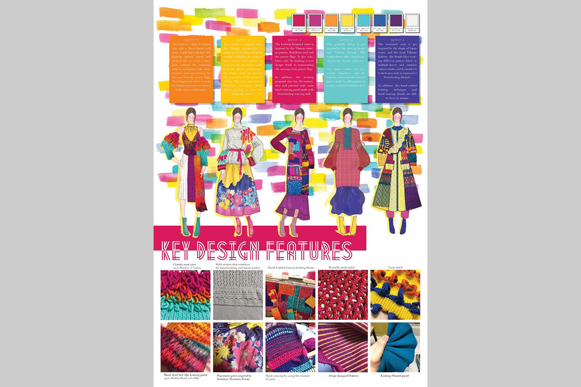 THEi Fashion Design Young Talents Spin a Colourful World from Green Wool and Shine in International Design Competition Image 4