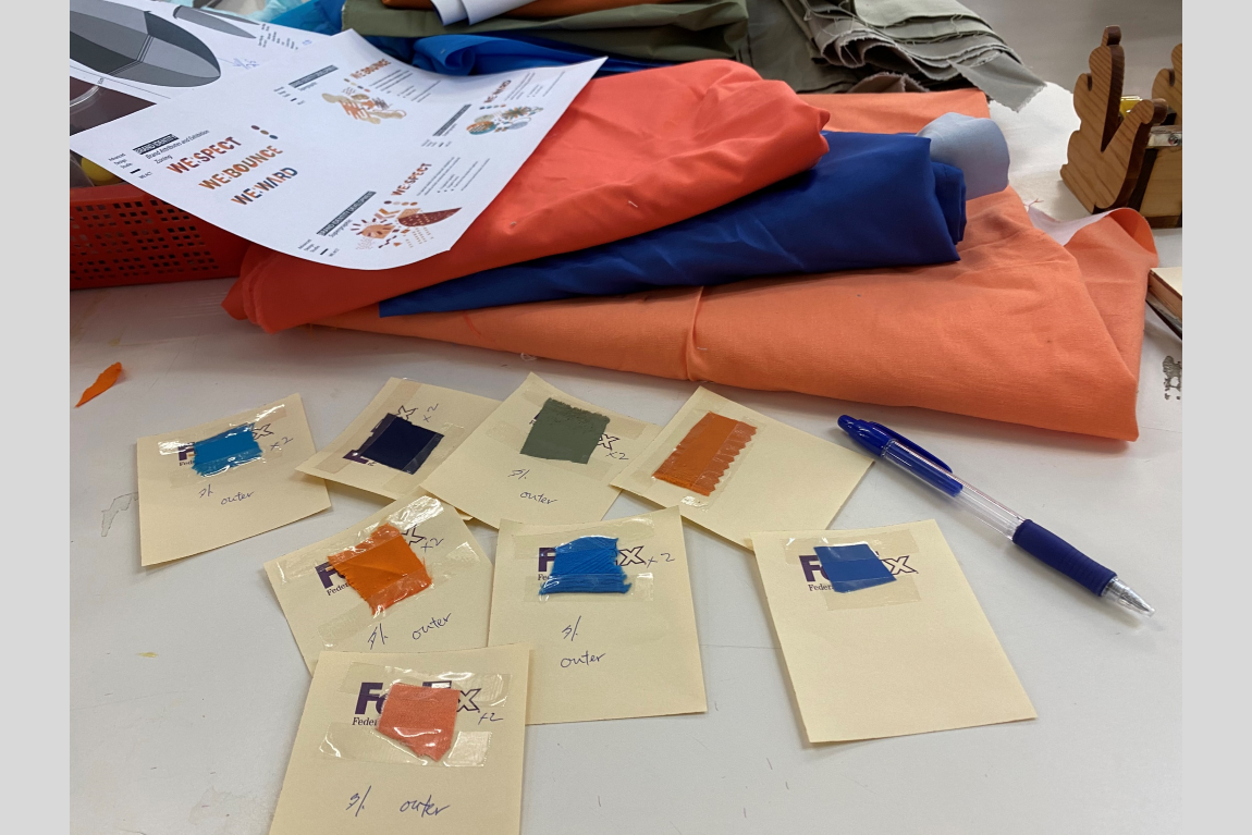 HKDI fabric experts upgraded old clothes into treasure Strengthening sensory training for people with special needs Image 7