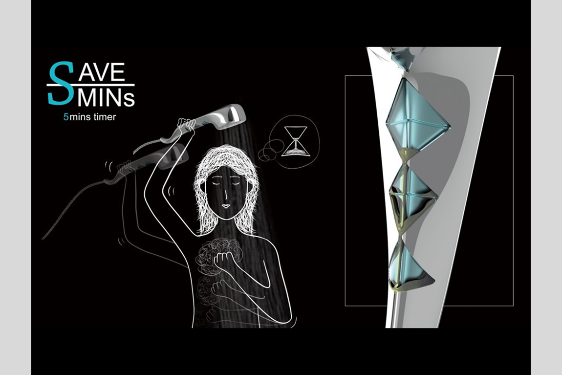 Starting out from a drop of life HKDI product design graduates top water efficient showerhead design competition with innovation for an everyday must Image 2