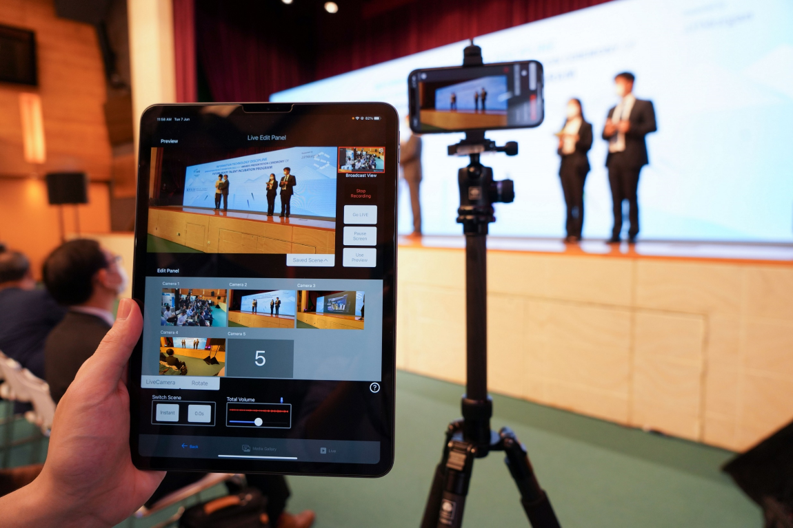 IVE students pilot multi lens live cast mobile app that livestreams sports tournaments and wins HK$1m seed capital Image 3