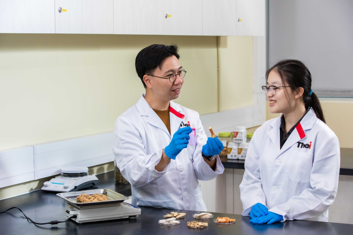 THEi student takes part in applied research of Chinese medicines to help develop smart medicine dispensary system Image 1