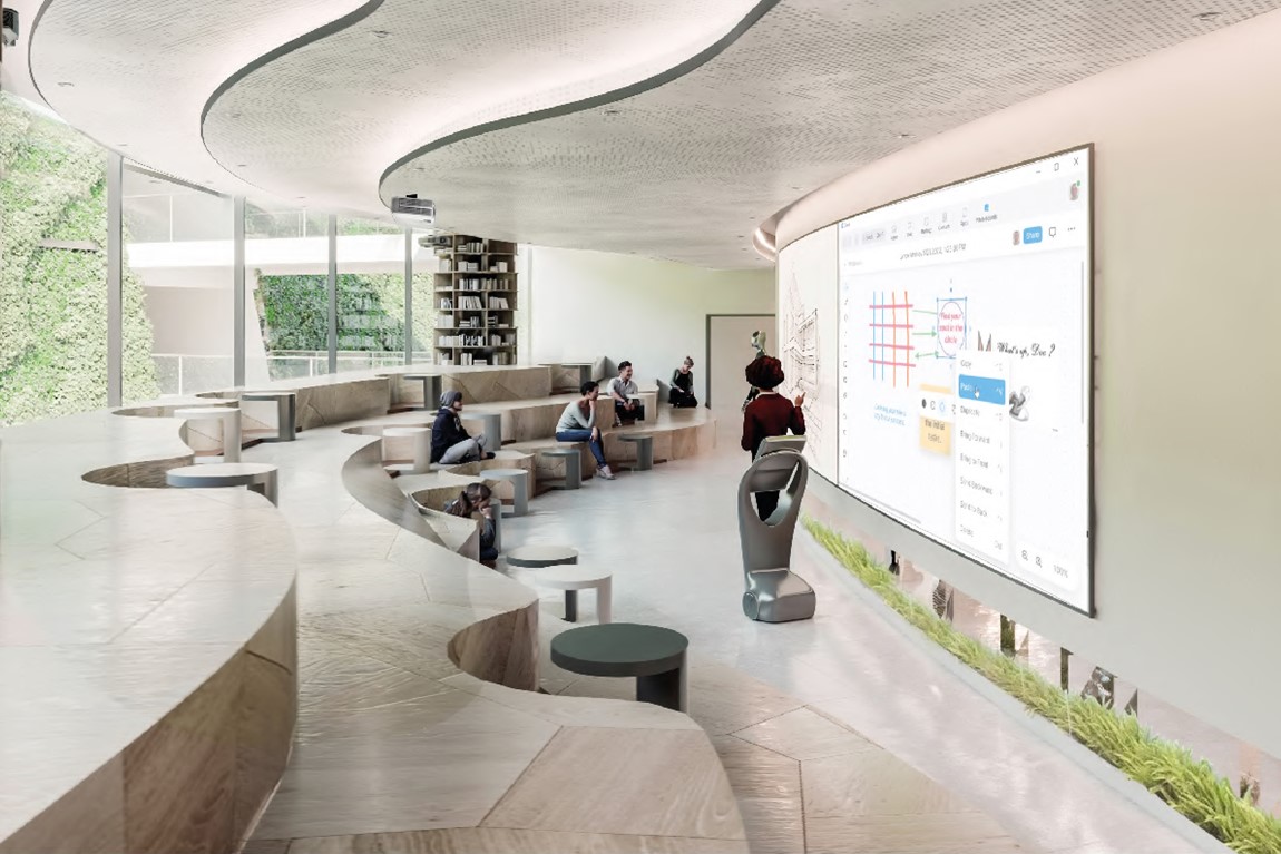 Inspired by the concept of an Oasis in life’s journey Youth College students redesign their campus project Sprout and win International Design Awards Image 6