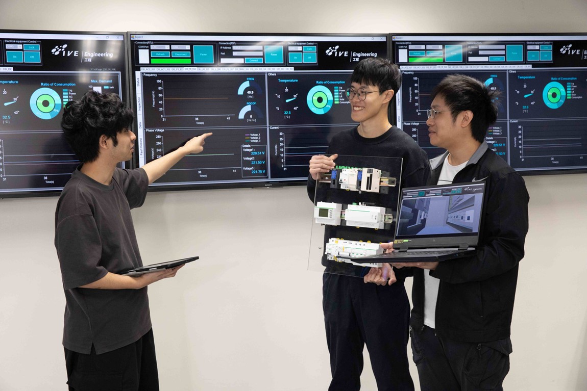 Integrating innovative technologies IVE students design online power monitoring platform Image 2