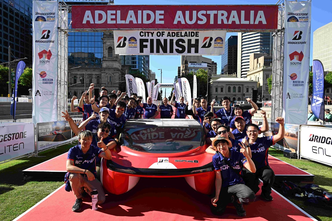 VTC Solar Car Team competes in the World Solar Challenge in Australia with SOPHIE 8 turning adversity into values beyond competitions Image 1