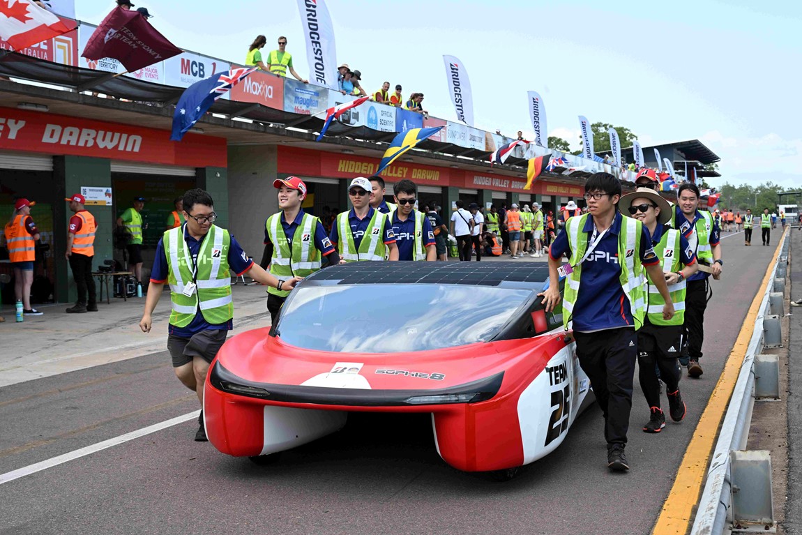 VTC Solar Car Team competes in the World Solar Challenge in Australia with SOPHIE 8 turning adversity into values beyond competitions Image 2