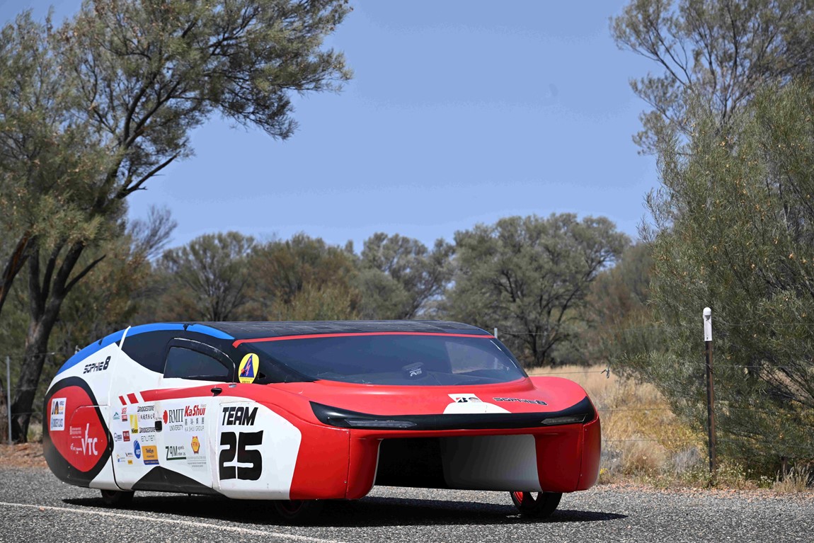 VTC Solar Car Team competes in the World Solar Challenge in Australia with SOPHIE 8 turning adversity into values beyond competitions Image 4