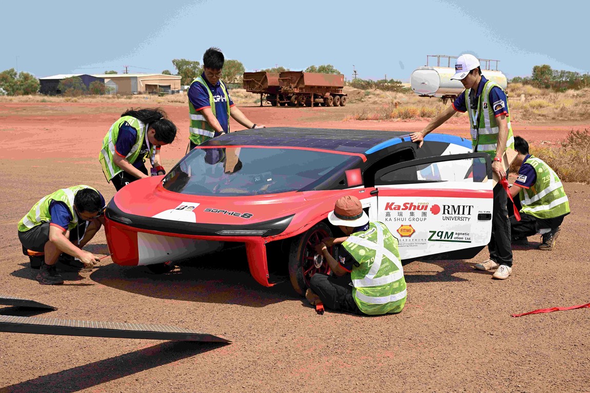 VTC Solar Car Team competes in the World Solar Challenge in Australia with SOPHIE 8 turning adversity into values beyond competitions Image 5