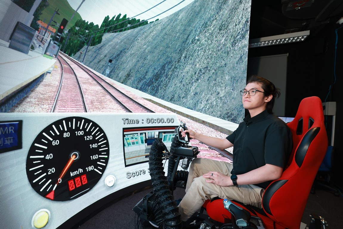 Experience the Railway Driving Simulation Game at VTC Skills Fiesta photo 3